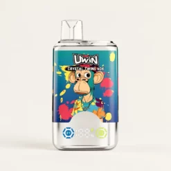 UWIN Crystal Twins 40000 Puffs : Vape Jetable Double Saveur Commutable, 32mL, 850mAh